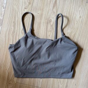 Adanola Taupe Lightweight Bralette Top